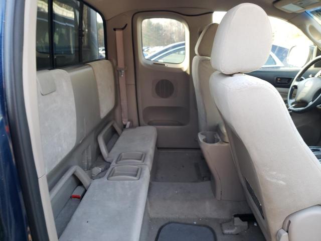 5TETX22N66Z250834 - 2006 TOYOTA TACOMA ACCESS CAB ლურჯი ფოტო 10