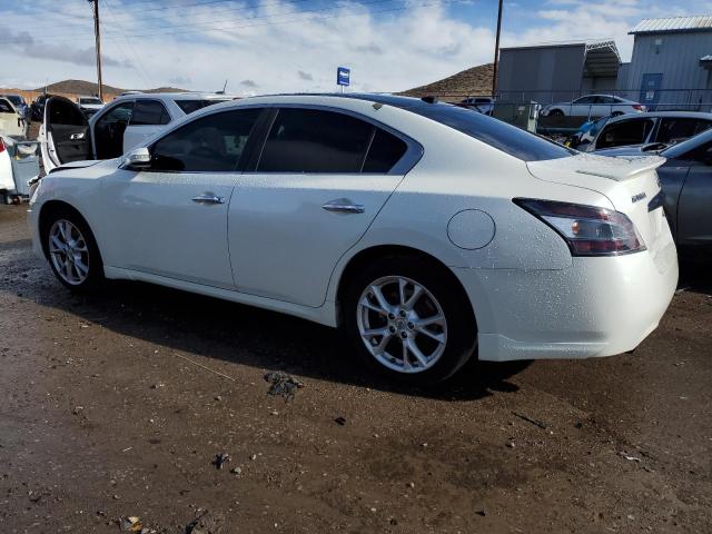 1N4AA5AP5EC450507 - 2014 NISSAN MAXIMA S WHITE photo 2