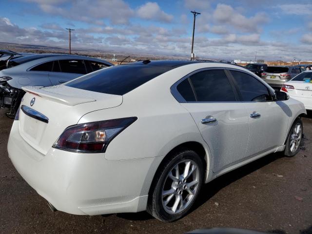 1N4AA5AP5EC450507 - 2014 NISSAN MAXIMA S WHITE photo 3