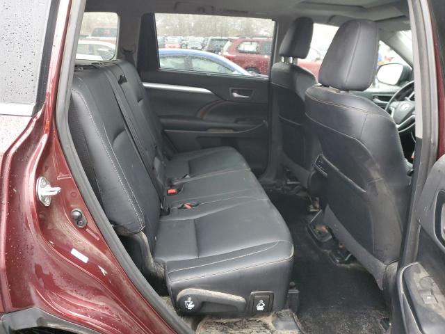 5TDJKRFH4FS124407 - 2015 TOYOTA HIGHLANDER XLE MAROON photo 11
