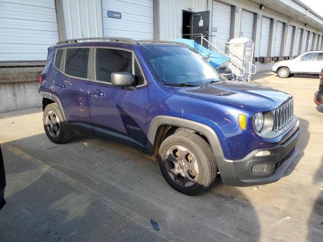 ZACCJAAT6GPD86601 - 2016 JEEP RENEGADE SPORT BLUE photo 4