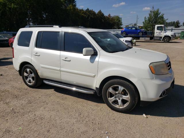 5FNYF4H56DB501197 - 2013 HONDA PILOT EXL თეთრი ფოტო 4