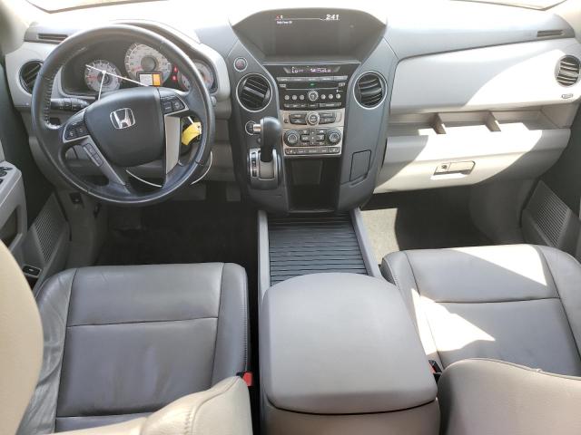 5FNYF4H56DB501197 - 2013 HONDA PILOT EXL თეთრი ფოტო 8