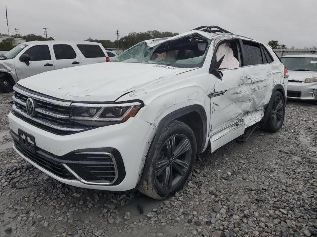1V26E2CA6LC223902 - 2020 VOLKSWAGEN ATLAS CROS SE WHITE photo 1