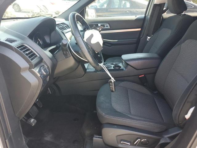 1FM5K7D83JGB26589 - 2018 FORD EXPLORER XLT Silber Foto 7