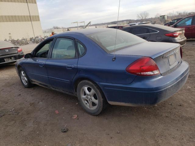 1FAFP53U14A127265 - 2004 FORD TAURUS SE BLUE photo 2