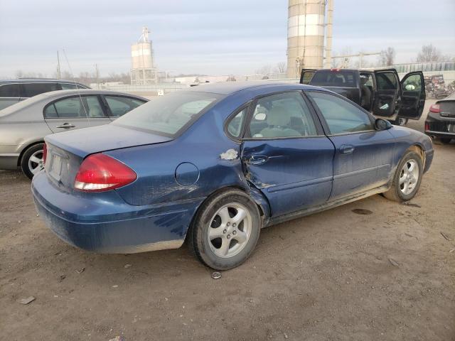 1FAFP53U14A127265 - 2004 FORD TAURUS SE BLUE photo 3