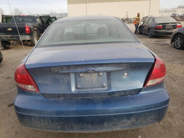 1FAFP53U14A127265 - 2004 FORD TAURUS SE BLUE photo 6