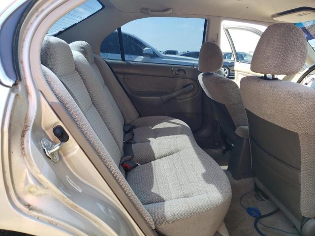 1HGEJ6673YL053815 - 2000 HONDA CIVIC LX GOLD photo 10