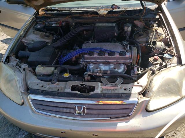 1HGEJ6673YL053815 - 2000 HONDA CIVIC LX GOLD photo 11