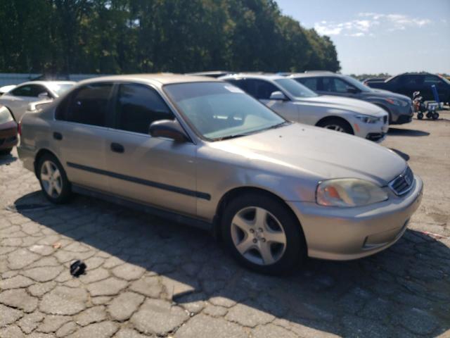 1HGEJ6673YL053815 - 2000 HONDA CIVIC LX GOLD photo 4