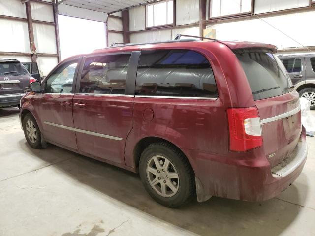 2C4RC1BG0CR216438 - 2012 CHRYSLER TOWN & COU TOURING RED photo 2
