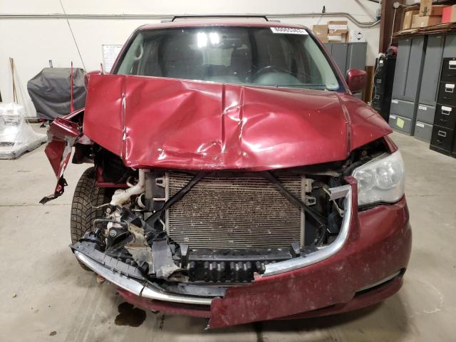 2C4RC1BG0CR216438 - 2012 CHRYSLER TOWN & COU TOURING RED photo 5