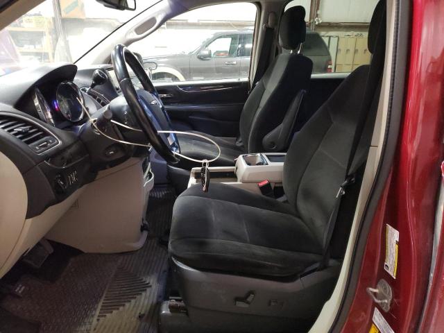 2C4RC1BG0CR216438 - 2012 CHRYSLER TOWN & COU TOURING RED photo 7