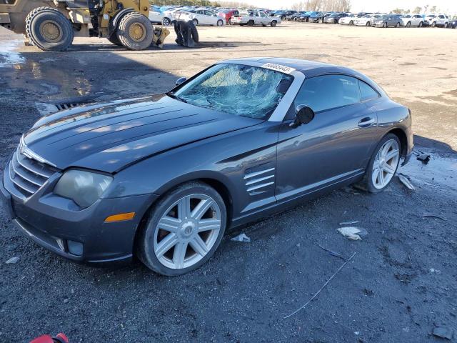 1C3AN69L64X017182 - 2004 CHRYSLER CROSSFIRE LIMITED GRAY photo 1