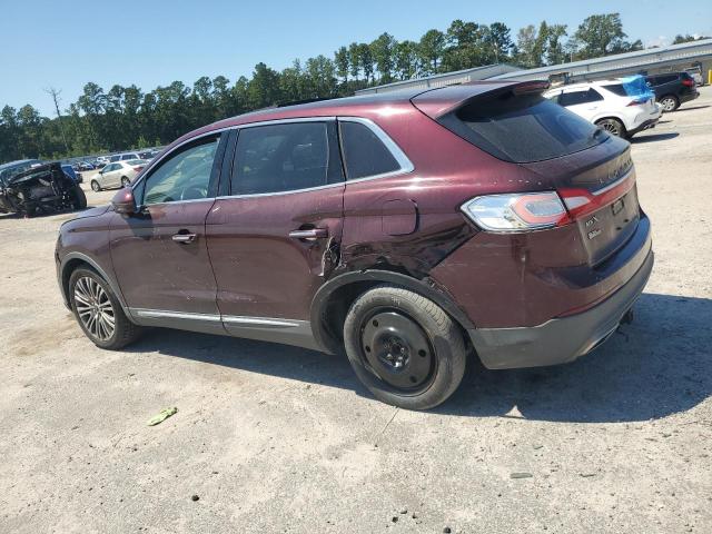 2LMPJ6LR7HBL31404 - 2017 LINCOLN MKX RESERVE Granate foto 2