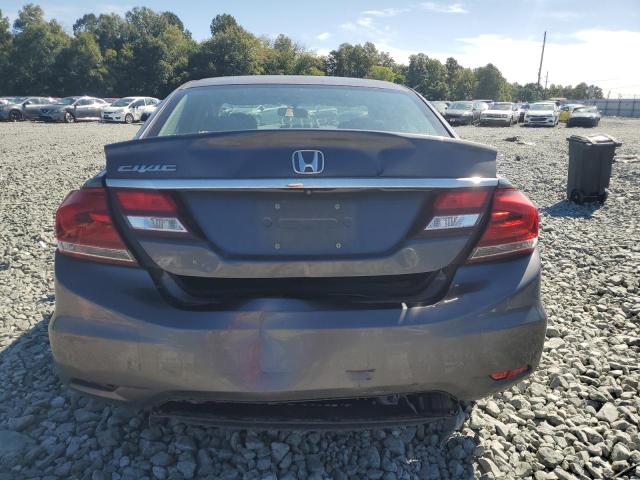 19XFB2F52EE074487 - 2014 HONDA CIVIC LX CHARCOAL photo 6