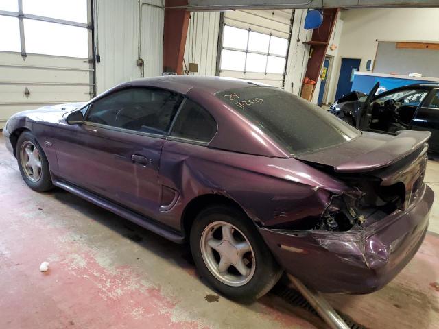 1FALP42X0TF187256 - 1996 FORD MUSTANG GT PURPLE photo 2