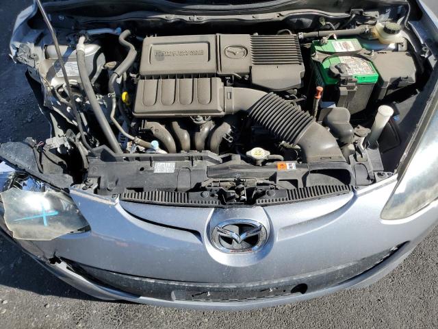 JM1DE1HZ3B0103735 - 2011 MAZDA MAZDA2 SILVER photo 11