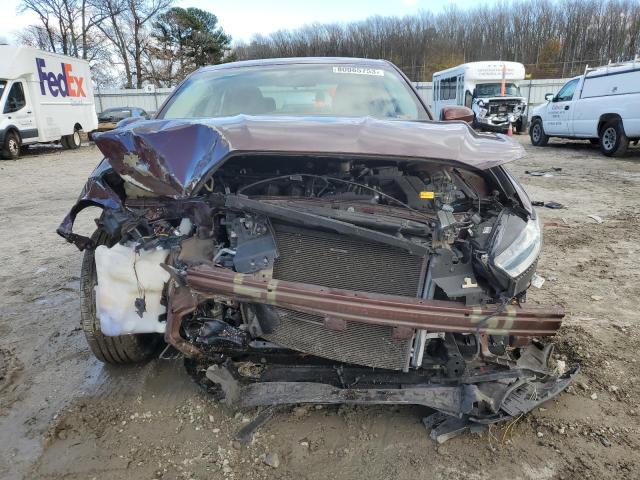 3FA6P0G79FR157873 - 2015 FORD FUSION S BURGUNDY photo 5