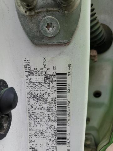 3TMJU62N85M005827 - 2005 TOYOTA TACOMA DOUBLE CAB PRERUNNER GREEN photo 12