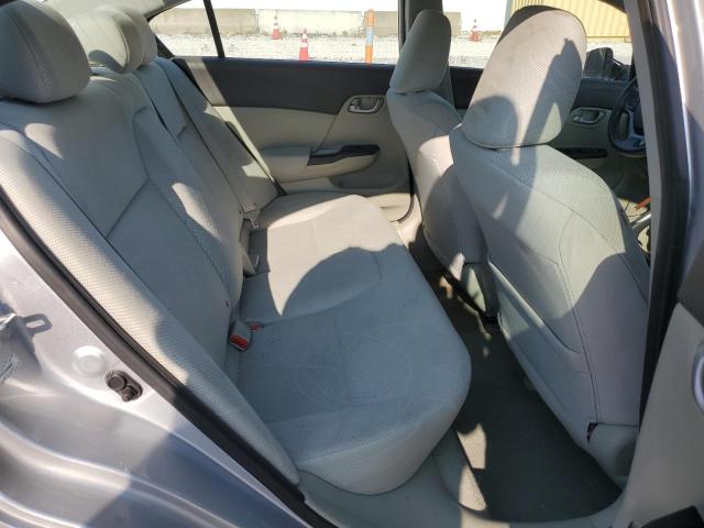 19XFB2F5XCE026202 - 2012 HONDA CIVIC LX SILVER photo 10