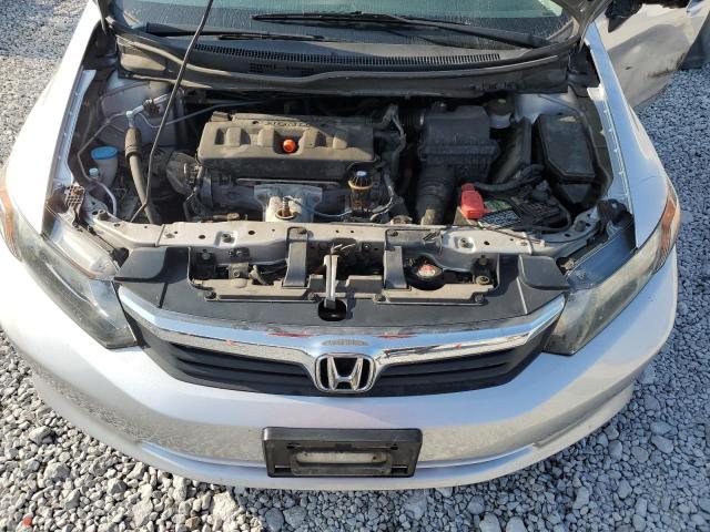 19XFB2F5XCE026202 - 2012 HONDA CIVIC LX SILVER photo 11