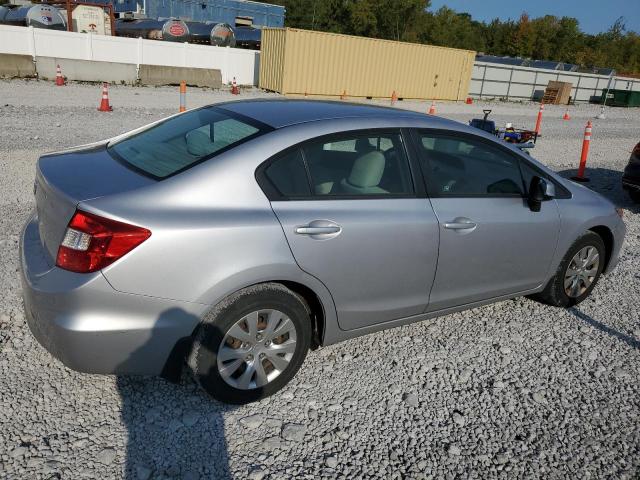 19XFB2F5XCE026202 - 2012 HONDA CIVIC LX SILVER photo 3