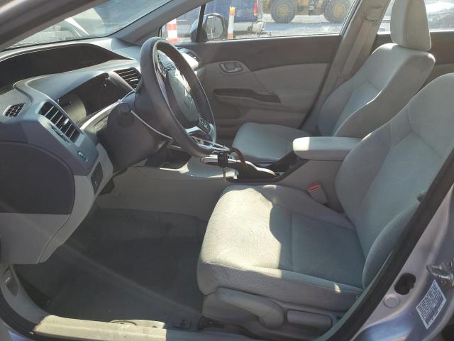 19XFB2F5XCE026202 - 2012 HONDA CIVIC LX SILVER photo 7