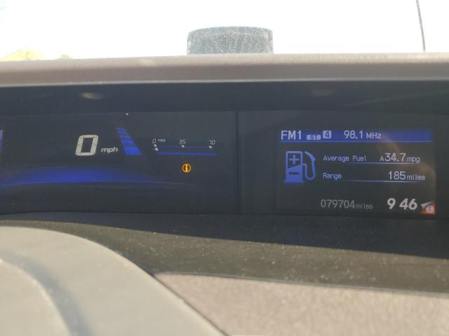 19XFB2F5XCE026202 - 2012 HONDA CIVIC LX SILVER photo 9