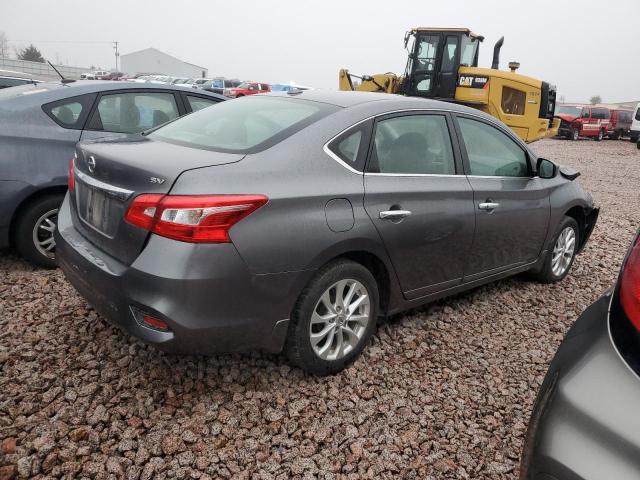 3N1AB7AP4KY348057 - 2019 NISSAN SENTRA S GRAY photo 3