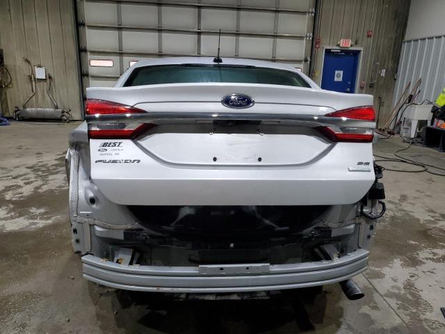 3FA6P0HD6JR222479 - 2018 FORD FUSION SE SILVER photo 6