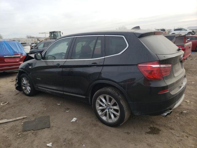 5UXWX9C51E0D18719 - 2014 BMW X3 XDRIVE28I BLACK photo 2