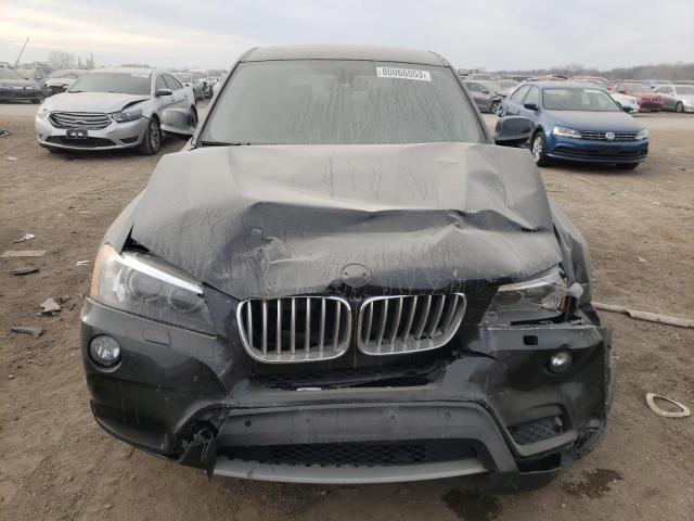 5UXWX9C51E0D18719 - 2014 BMW X3 XDRIVE28I BLACK photo 5