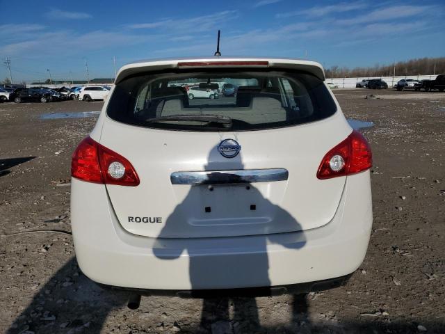 JN8AS5MT8BW185967 - 2011 NISSAN ROGUE S WHITE photo 6