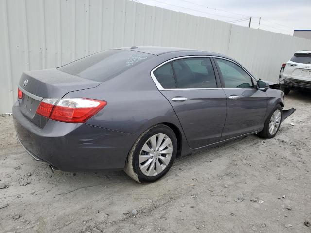 1HGCR2F87FA043105 - 2015 HONDA ACCORD EXL GRAY photo 3