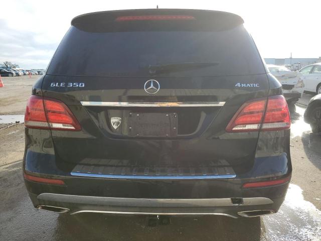 4JGDA5HB4GA679904 - 2016 MERCEDES-BENZ GLE 350 4MATIC BLACK photo 6