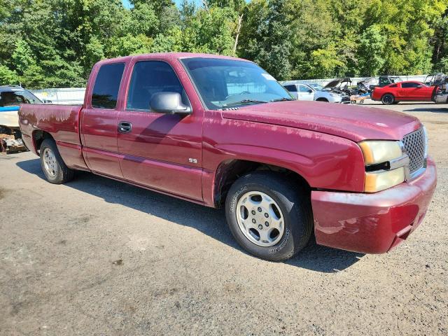 2GCEC19T041158977 - 2004 CHEVROLET SILVERADO C1500 BURGUNDY photo 4