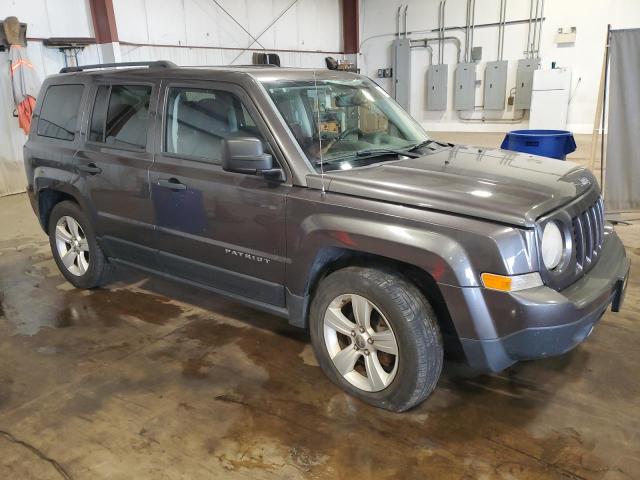 1C4NJRBB7ED792296 - 2014 JEEP PATRIOT SPORT CHARCOAL photo 4