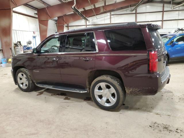 1GNSKCKC7HR282390 - 2017 CHEVROLET TAHOE K1500 PREMIER MAROON photo 2