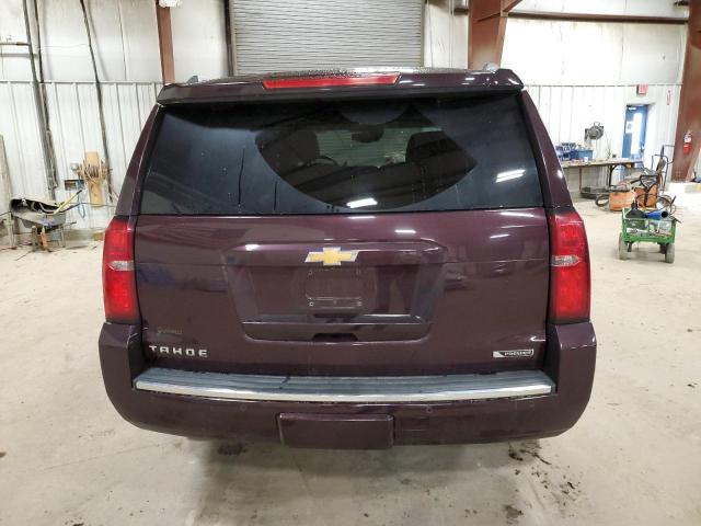 1GNSKCKC7HR282390 - 2017 CHEVROLET TAHOE K1500 PREMIER MAROON photo 6