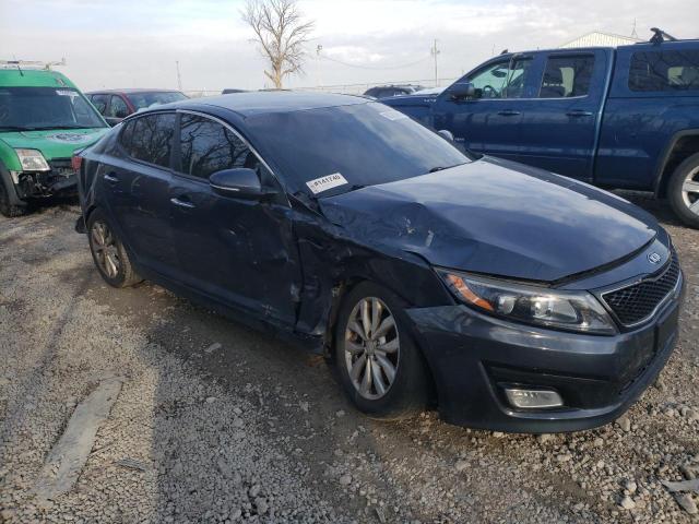 5XXGN4A75FG458160 - 2015 KIA OPTIMA EX GRAY photo 4