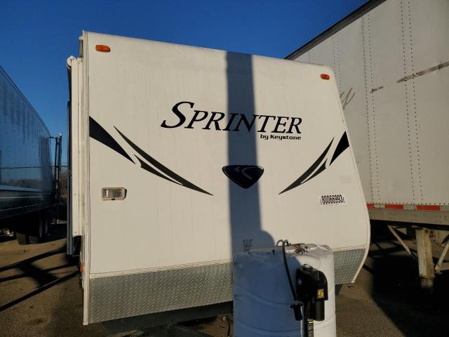 4YDT31126C1530446 - 2012 KEYSTONE SPRINTER WHITE photo 8