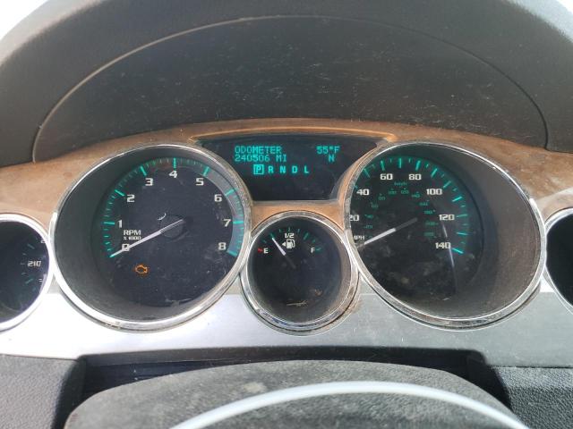 5GALRBED1AJ153316 - 2010 BUICK ENCLAVE CXL BLUE photo 9