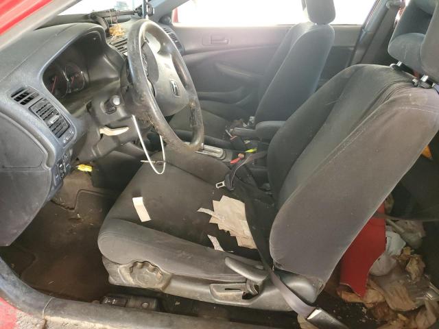 1HGEM22965L000609 - 2005 HONDA CIVIC EX RED photo 7