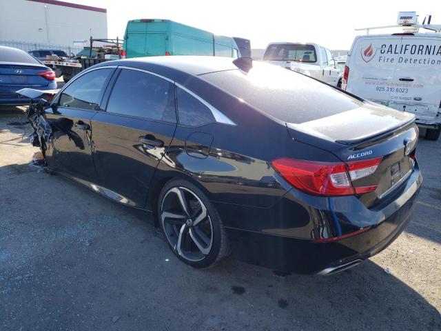 1HGCV1F30NA074480 - 2022 HONDA ACCORD SPORT BLACK photo 2