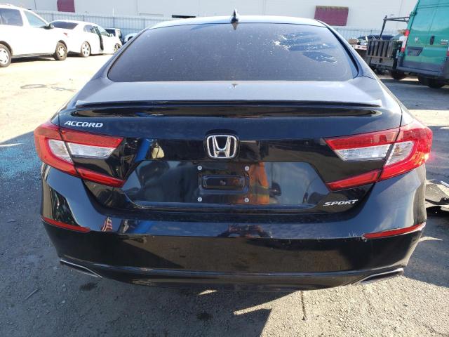 1HGCV1F30NA074480 - 2022 HONDA ACCORD SPORT BLACK photo 6