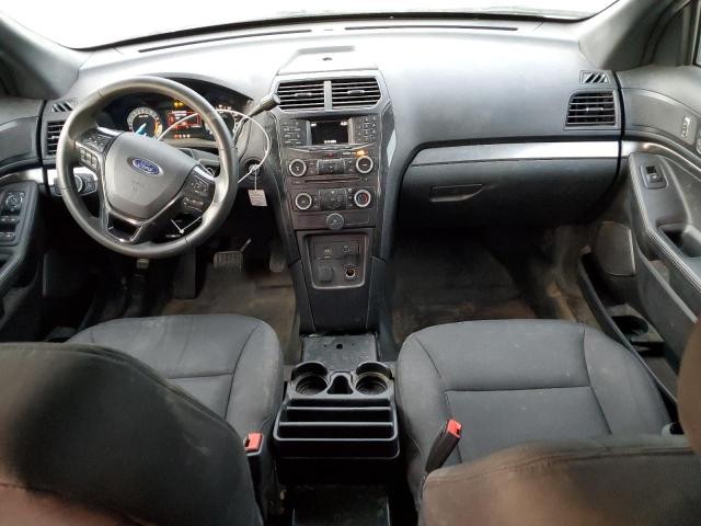 1FM5K8AR4JGA99583 - 2018 FORD EXPLORER POLICE INTERCEPTOR Silber Foto 8
