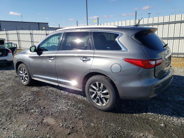 5N1AL0MM8FC553653 - 2015 INFINITI QX60 GRAY photo 2