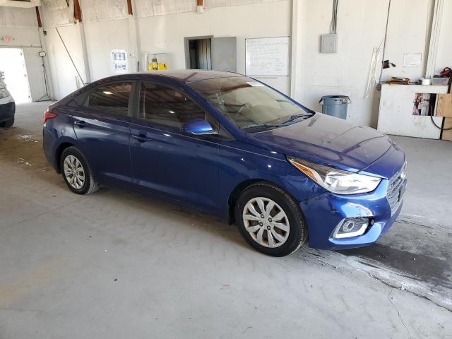 3KPC24A32KE041330 - 2019 HYUNDAI ACCENT SE Կապույտ լուսանկար 4